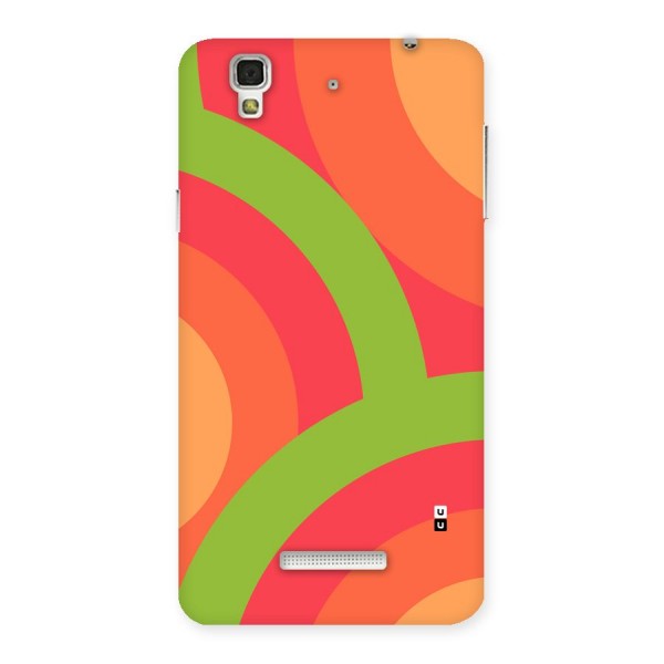 Rounded Shapes Back Case for YU Yureka Plus