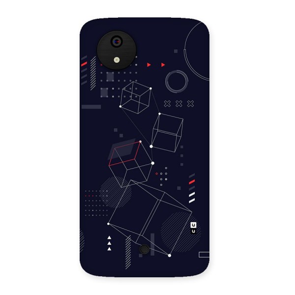 Royal Abstract Shapes Back Case for Canvas A1  AQ4501