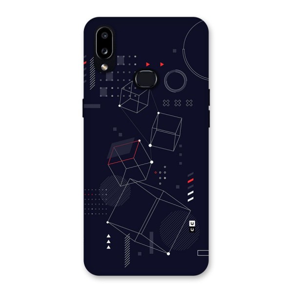 Royal Abstract Shapes Back Case for Galaxy A10s