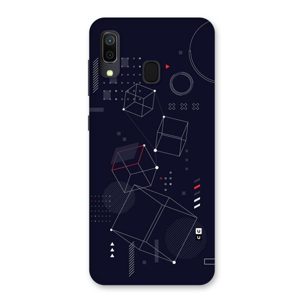 Royal Abstract Shapes Back Case for Galaxy A20