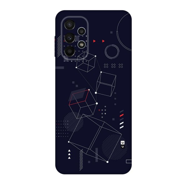 Royal Abstract Shapes Back Case for Galaxy A23