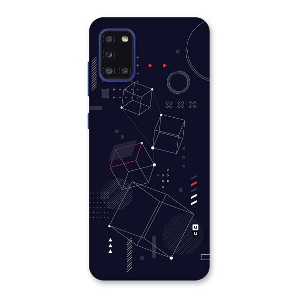 Royal Abstract Shapes Back Case for Galaxy A31