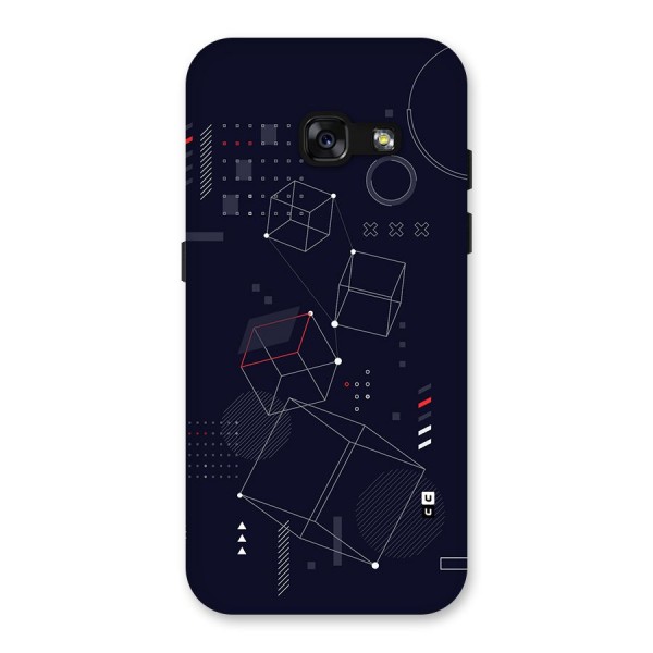 Royal Abstract Shapes Back Case for Galaxy A3 (2017)