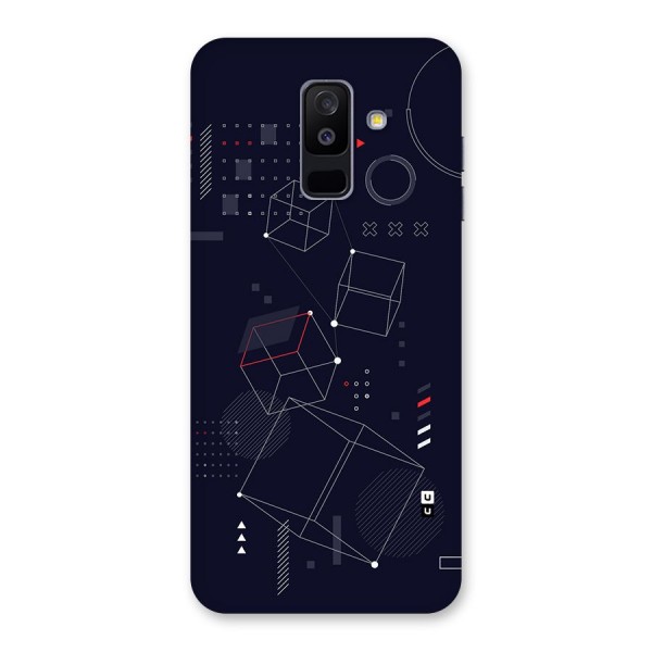 Royal Abstract Shapes Back Case for Galaxy A6 Plus
