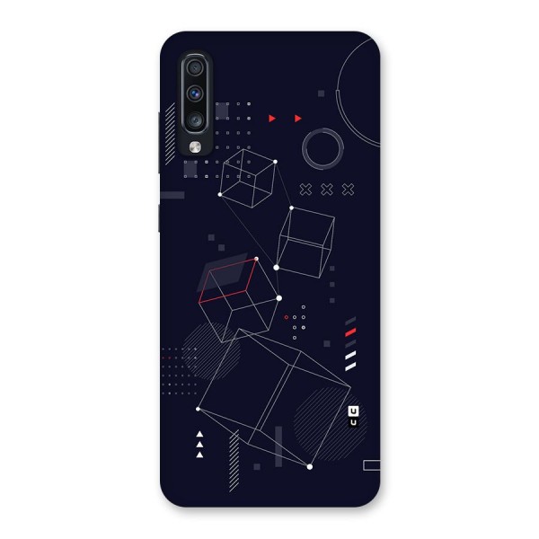 Royal Abstract Shapes Back Case for Galaxy A70