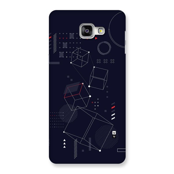 Royal Abstract Shapes Back Case for Galaxy A9