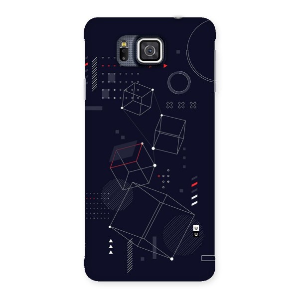 Royal Abstract Shapes Back Case for Galaxy Alpha