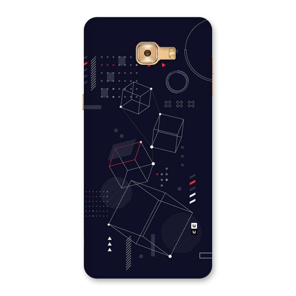 Royal Abstract Shapes Back Case for Galaxy C9 Pro