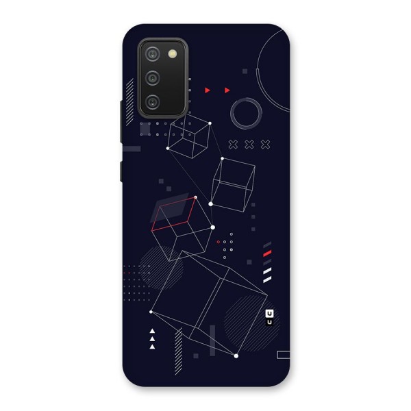 Royal Abstract Shapes Back Case for Galaxy F02s