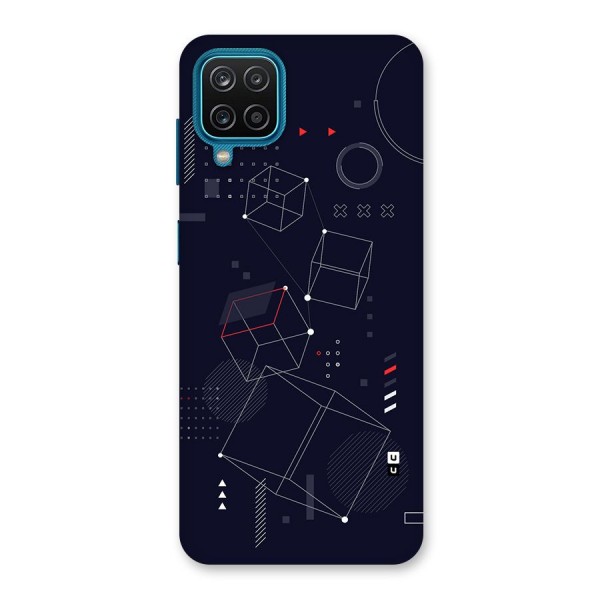 Royal Abstract Shapes Back Case for Galaxy F12