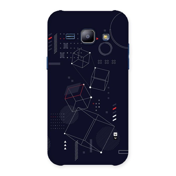 Royal Abstract Shapes Back Case for Galaxy J1