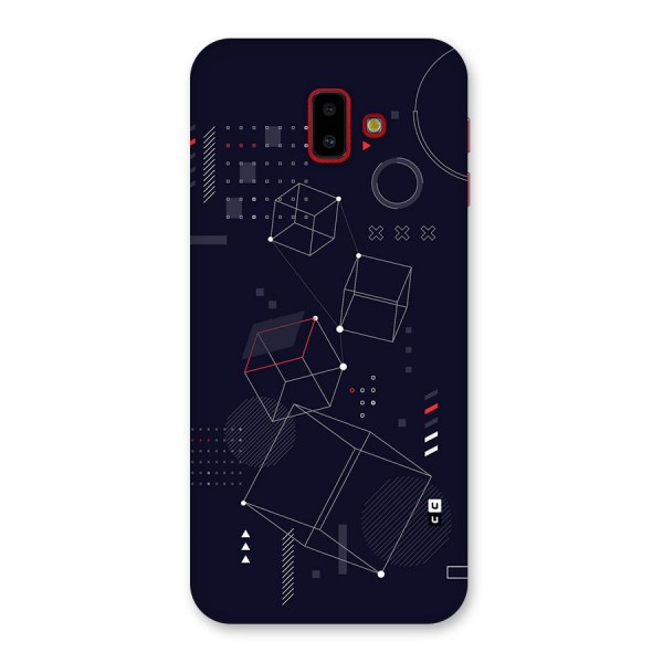 Royal Abstract Shapes Back Case for Galaxy J6 Plus