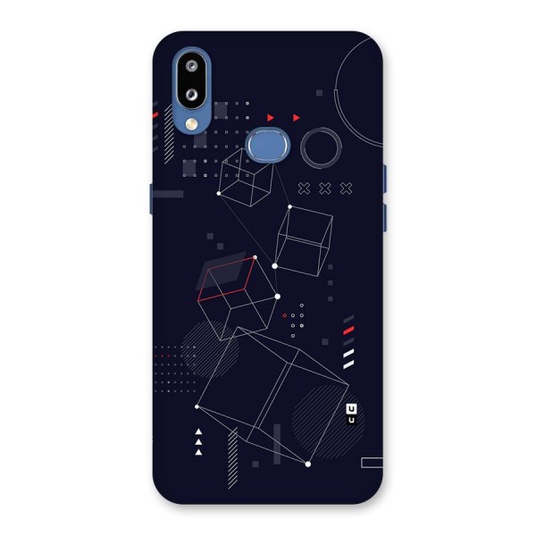 Royal Abstract Shapes Back Case for Galaxy M01s