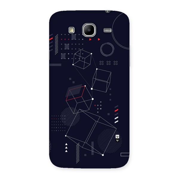 Royal Abstract Shapes Back Case for Galaxy Mega 5.8