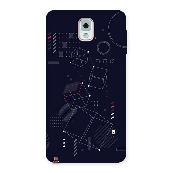 Royal Abstract Shapes Back Case for Galaxy Note 3