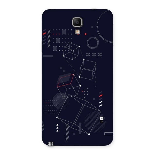 Royal Abstract Shapes Back Case for Galaxy Note 3 Neo