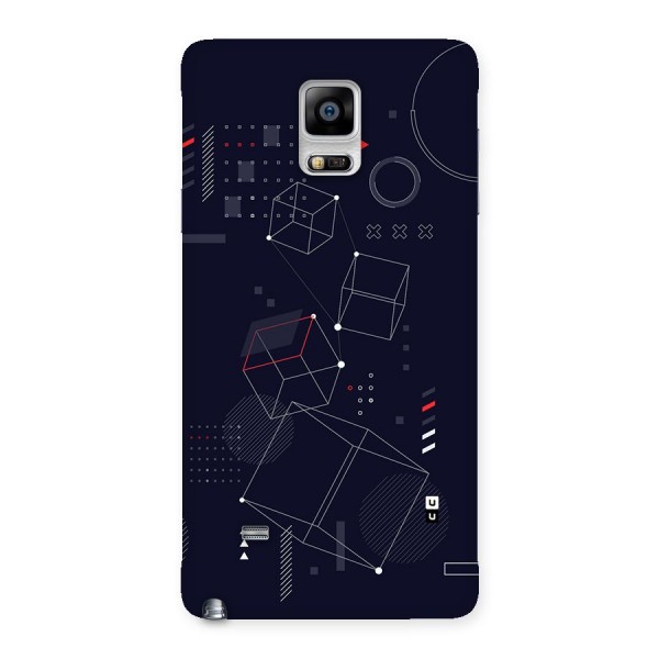 Royal Abstract Shapes Back Case for Galaxy Note 4