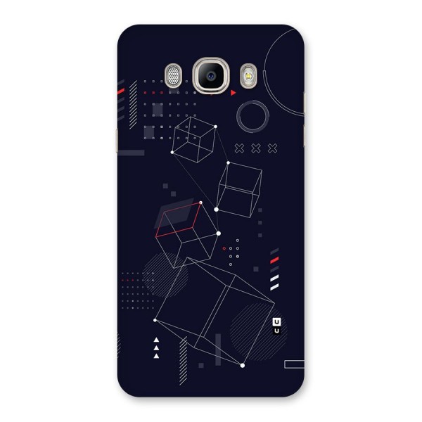 Royal Abstract Shapes Back Case for Galaxy On8