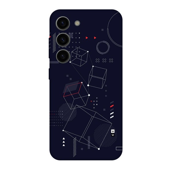 Royal Abstract Shapes Back Case for Galaxy S23