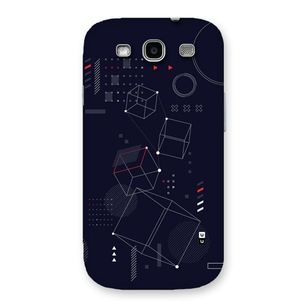 Royal Abstract Shapes Back Case for Galaxy S3