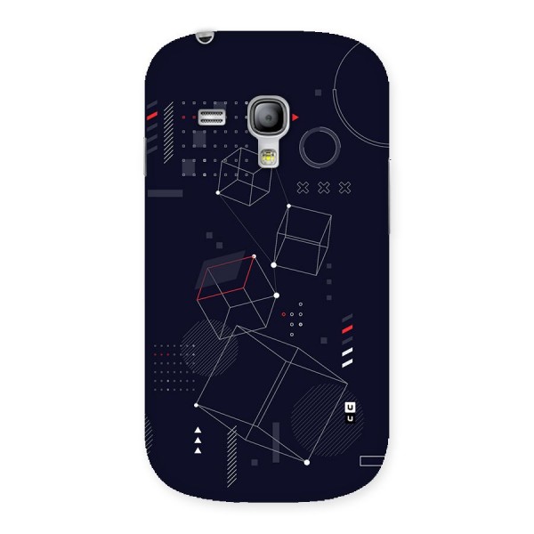 Royal Abstract Shapes Back Case for Galaxy S3 Mini