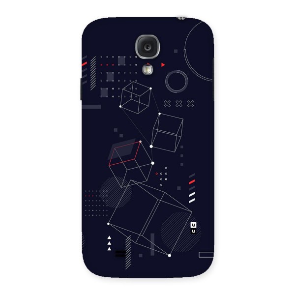 Royal Abstract Shapes Back Case for Galaxy S4