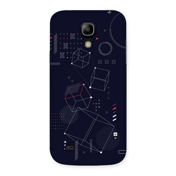 Royal Abstract Shapes Back Case for Galaxy S4 Mini