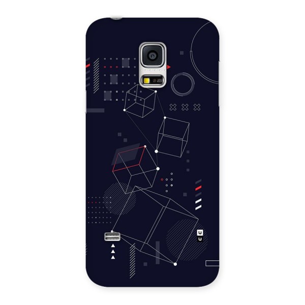 Royal Abstract Shapes Back Case for Galaxy S5 Mini