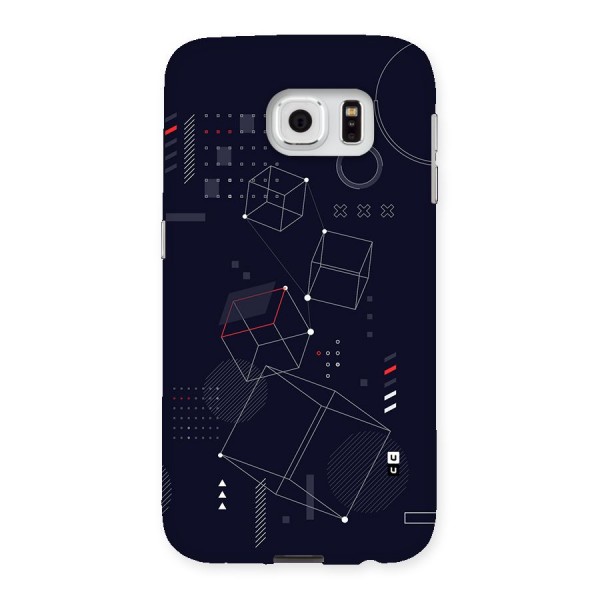 Royal Abstract Shapes Back Case for Galaxy S6