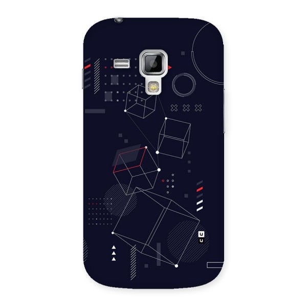 Royal Abstract Shapes Back Case for Galaxy S Duos