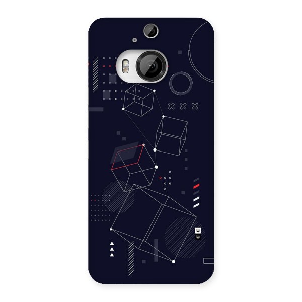 Royal Abstract Shapes Back Case for HTC One M9 Plus