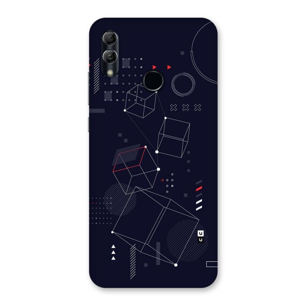 Royal Abstract Shapes Back Case for Honor 10 Lite