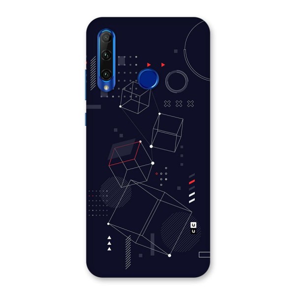 Royal Abstract Shapes Back Case for Honor 20i
