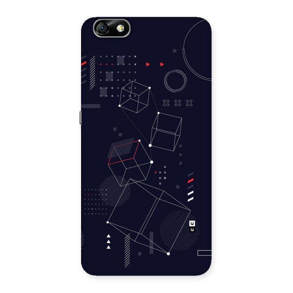 Royal Abstract Shapes Back Case for Honor 4X