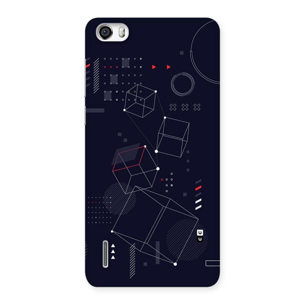 Royal Abstract Shapes Back Case for Honor 6