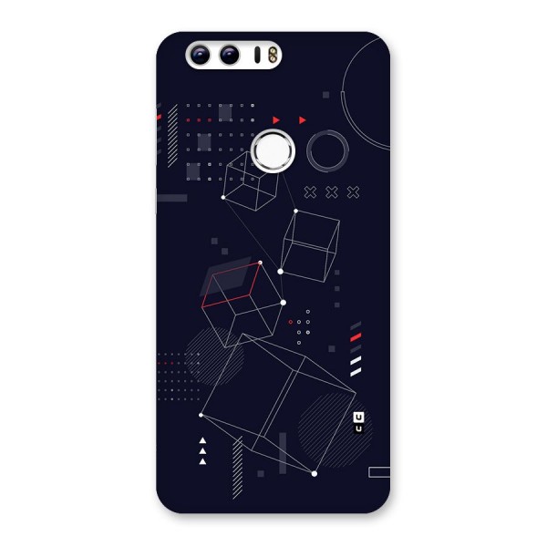 Royal Abstract Shapes Back Case for Honor 8