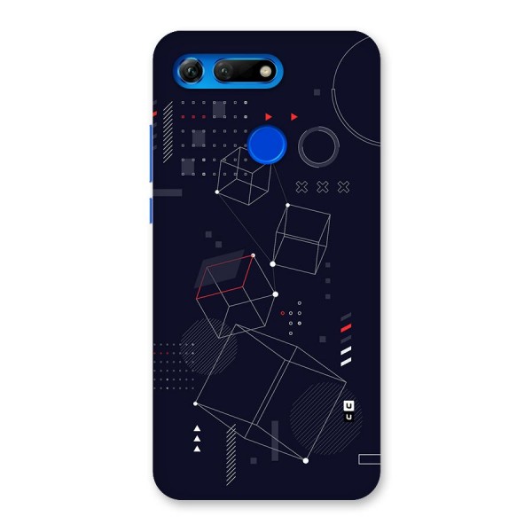 Royal Abstract Shapes Back Case for Honor View 20