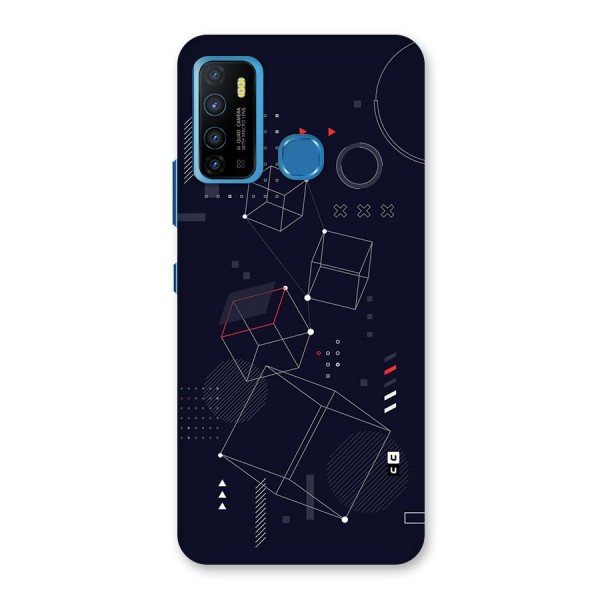 Royal Abstract Shapes Back Case for Infinix Hot 9