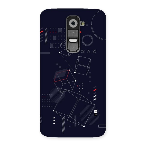 Royal Abstract Shapes Back Case for LG G2