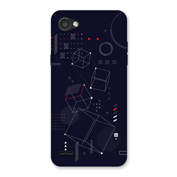 Royal Abstract Shapes Back Case for LG Q6