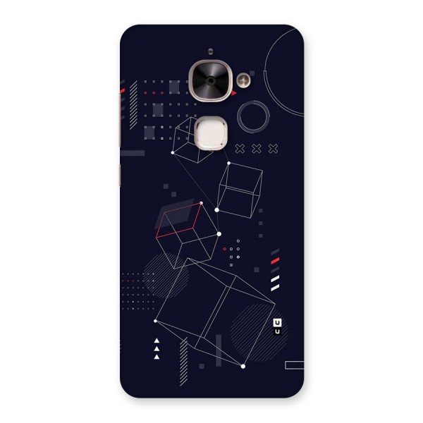 Royal Abstract Shapes Back Case for Le 2
