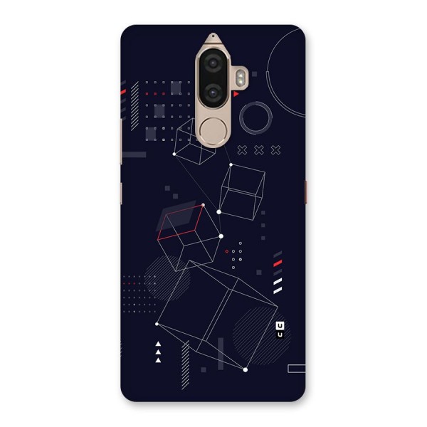 Royal Abstract Shapes Back Case for Lenovo K8 Note