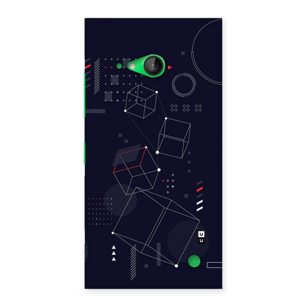 Royal Abstract Shapes Back Case for Lumia 730