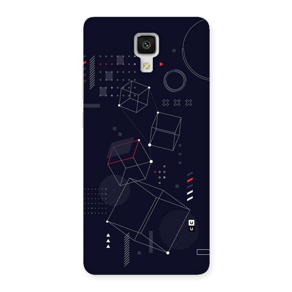 Royal Abstract Shapes Back Case for Mi4