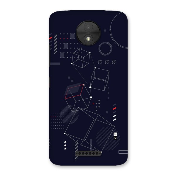 Royal Abstract Shapes Back Case for Moto C