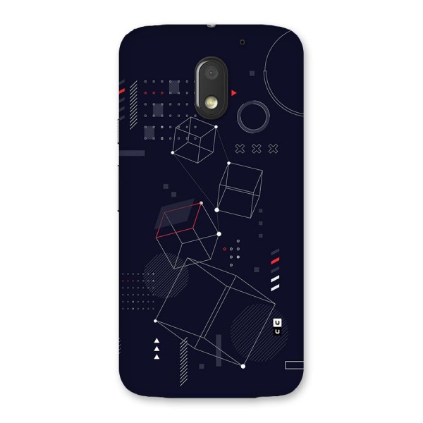 Royal Abstract Shapes Back Case for Moto E3 Power