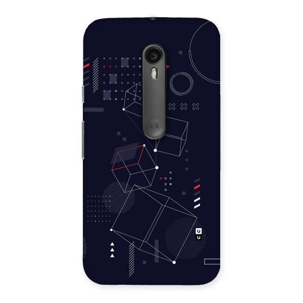 Royal Abstract Shapes Back Case for Moto G3