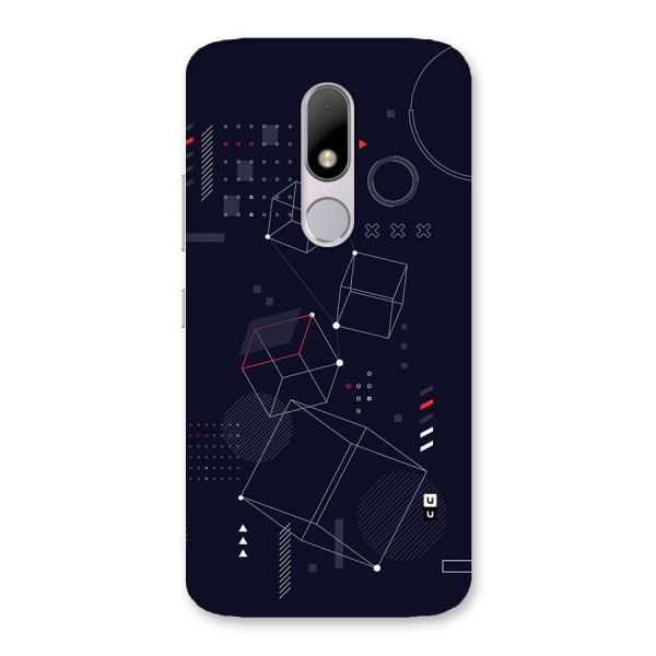 Royal Abstract Shapes Back Case for Moto M