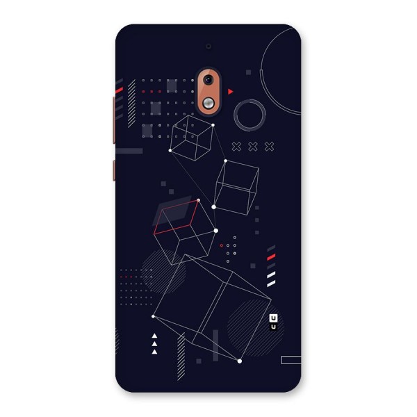 Royal Abstract Shapes Back Case for Nokia 2.1