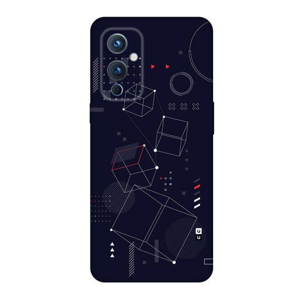 Royal Abstract Shapes Back Case for OnePlus 9